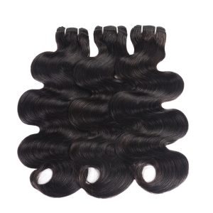 maady hair luxury remy hair black body wave bundles laotian weaving