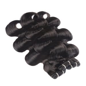 maady hair luxury remy hair black body wave bundles laotian weaving