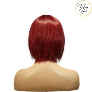maady hair luxury machine made 99j wig remy hair h009
