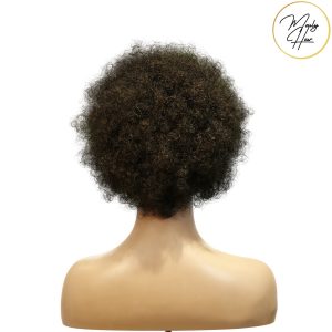 maady hair luxury machine made black wig remy hair 2301