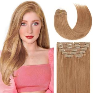 maady hair luxury asian raw hair straight clip in hair extensions