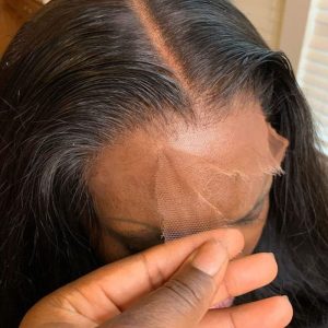 maady hair luxury 13x4 straight hd lace front wig natural black remy hair