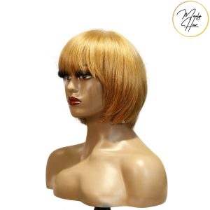 maady hair luxury machine made color wig remy hair