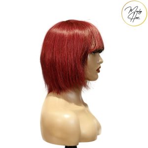 maady hair luxury machine made 99j wig remy hair h009
