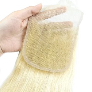 maady hair luxury remy hair 4x4 straight closure 613