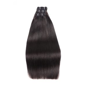 maady hair luxury natural black asian double drawn straight hair bundles