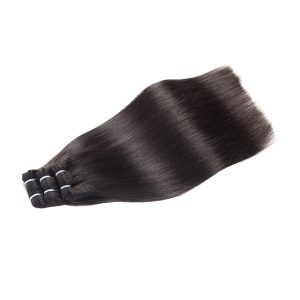 maady hair luxury natural black asian double drawn straight hair bundles