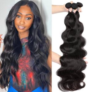 maady hair luxury remy hair black body wave bundles brazilian weaving