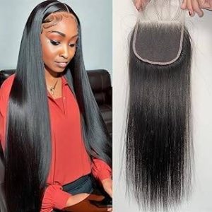 maady hair luxury remy hair 4x4 straight closure