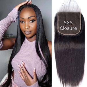 maady hair luxury remy hair 5x5 closure