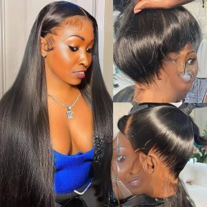 maady hair luxury 360 straight lace front wig remy hair